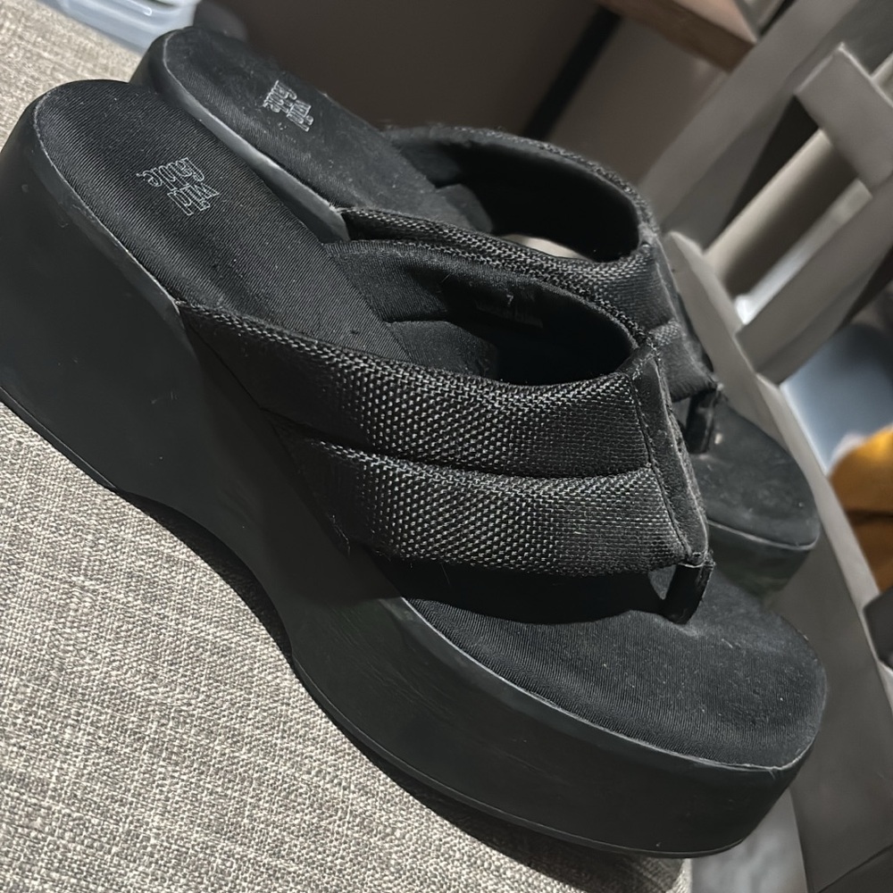Wild Fable Black Platform Shoes